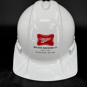 AO Safety Miller Beer Brewing Co Plastic Hard Hat Milwaukee, Wis USA